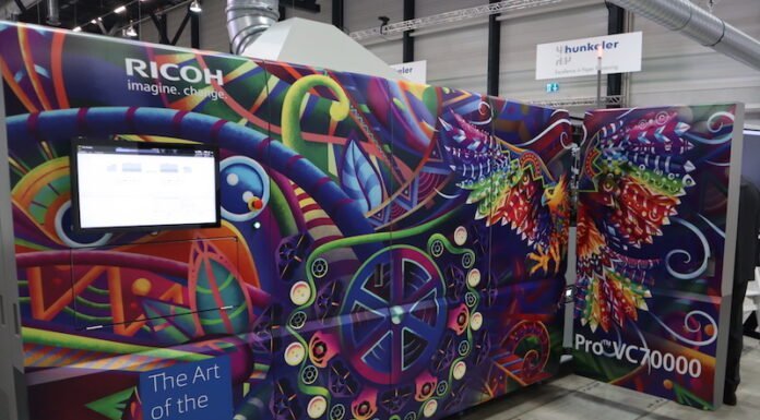 NCLAT sets aside Ricoh India acquisition by Dharamshi-Jhunjhunwala consortium Ricoh shows its new webfed inkjet press at Hunkeler Innovation Days in end-February 2019. Photo IPP
