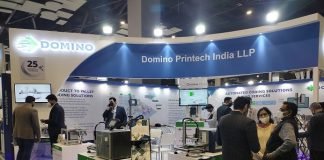 Domino showcases AX I30i and R Series marking engines at PackEx Domino