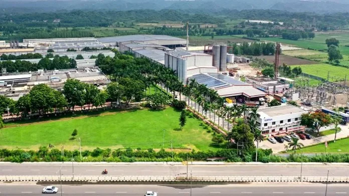 The sprawling Toppan Speciality Films complex in Rail Majra near Ropar in Punjab's Bhai Mohan Singh Nagar. Toppan